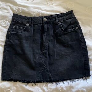 Topshop denim skirt